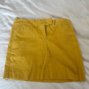 J. Crew Corduroy Mini Skirt
